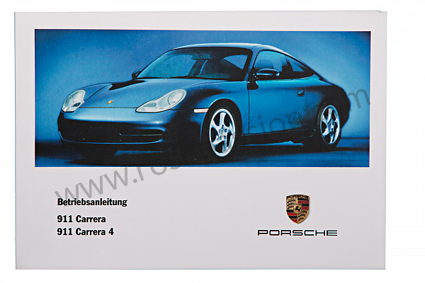 P83635 - Manual utilização e técnico do seu veículo em alemão carrera 2 / 4 2000 para Porsche 