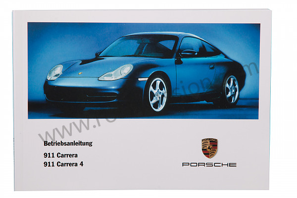 P83700 - User and technical manual for your vehicle in german carrera 2 / 4 2001 for Porsche 