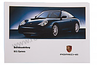 P83636 - Manuale d'uso e tecnico del veicolo in tedesco carrera 2 / 4 2002 per Porsche 