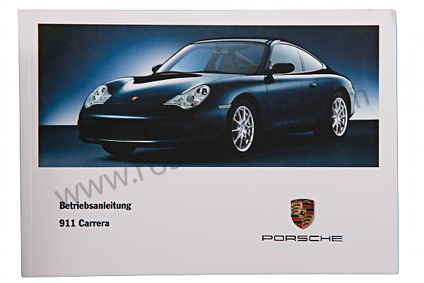 P81898 - Manual de utilización y técnico de su vehículo en alemán carrera 2 / 4 2003 para Porsche 996 / 911 Carrera • 2003 • 996 carrera 4 • Targa • Caja auto