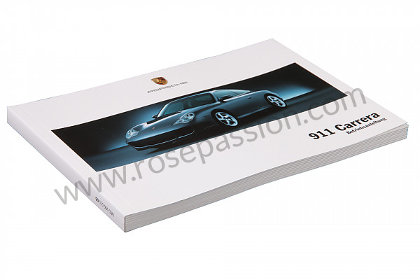 P98741 - Manuale d'uso e tecnico del veicolo in tedesco 911 2005 per Porsche 