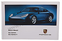 P83638 - Manual utilização e técnico do seu veículo em inglês carrera 2 / 4 2001 para Porsche 