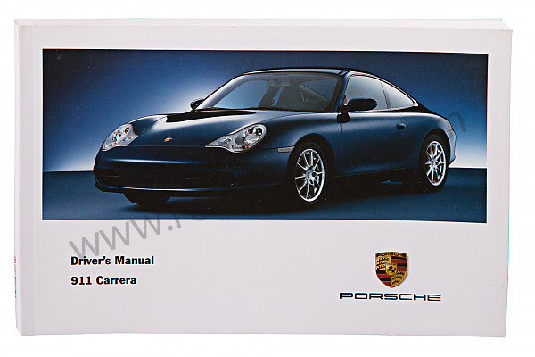 P83639 - User and technical manual for your vehicle in english carrera 2 / 4 2002 for Porsche 
