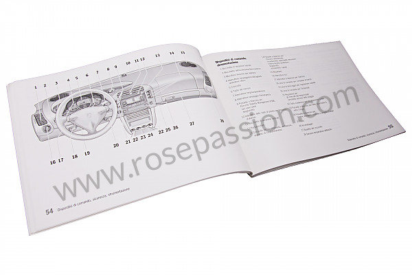 P82204 - Gebruiks- en technische handleiding van uw voertuig in het italiaans carrera 2 / 4 2002 voor Porsche 996 / 911 Carrera • 2002 • 996 carrera 2 • Targa • Automatische versnellingsbak