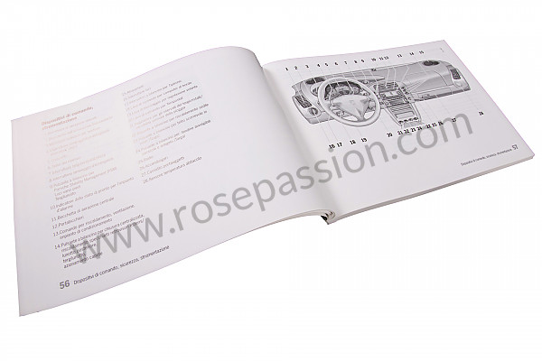 P91237 - User and technical manual for your vehicle in italian 911 2004 for Porsche 996 / 911 Carrera • 2004 • 996 carrera 4 • Cabrio • Manual gearbox, 6 speed