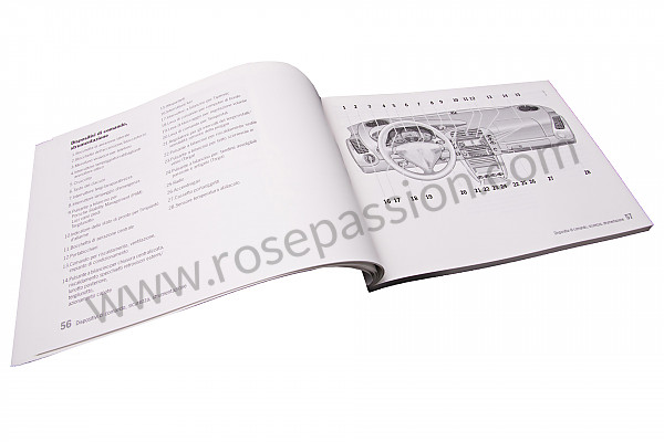 P98953 - Manual de utilización y técnico de su vehículo en italiano 911 2005 para Porsche 