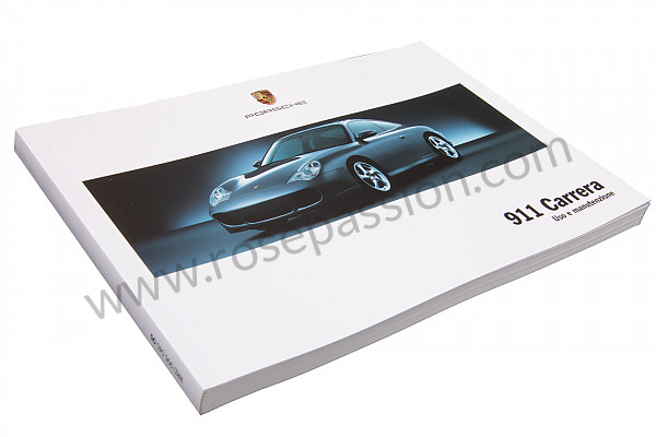 P98953 - User and technical manual for your vehicle in italian 911 2005 for Porsche 