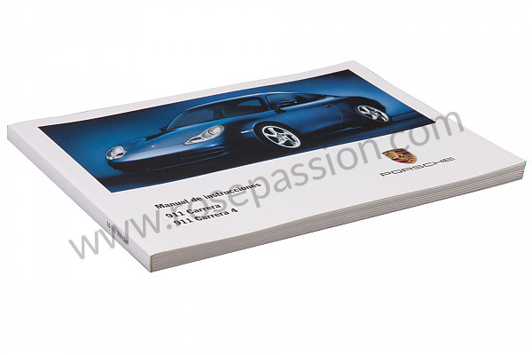 P84835 - Manuale d'uso e tecnico del veicolo in spagnolo carrera 2 / 4 2001 per Porsche 