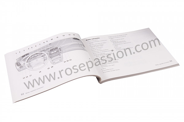 P84835 - Manuale d'uso e tecnico del veicolo in spagnolo carrera 2 / 4 2001 per Porsche 996 / 911 Carrera • 2001 • 996 carrera 4 • Cabrio • Cambio manuale 6 marce