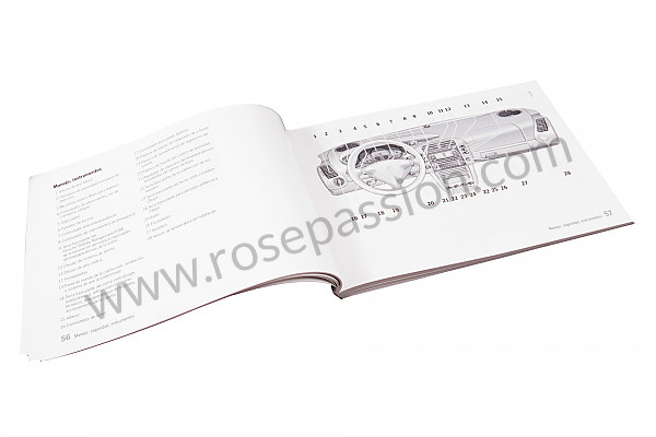 P98981 - Manual de utilización y técnico de su vehículo en español 911 2005 para Porsche 996 / 911 Carrera • 2005 • 996 carrera 4 • Targa • Caja auto