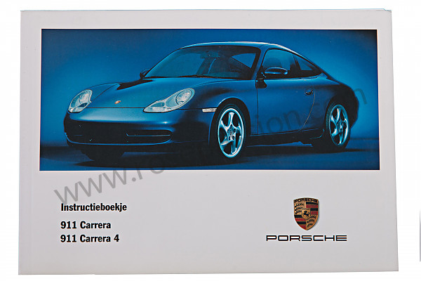 P83648 - Manual de utilización y técnico de su vehículo en holandés carrera 2 / 4 2000 para Porsche 
