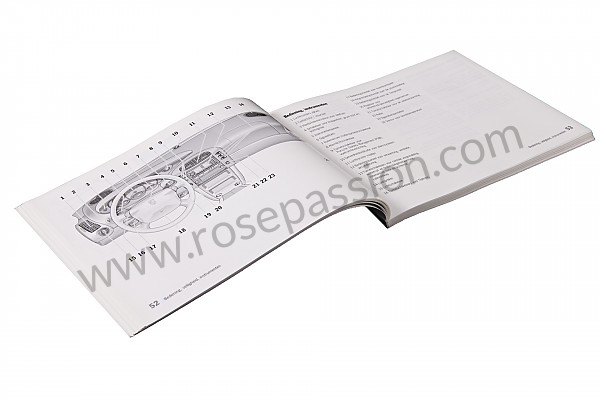 P83694 - Manual de utilización y técnico de su vehículo en holandés carrera 2 / 4 2001 para Porsche 