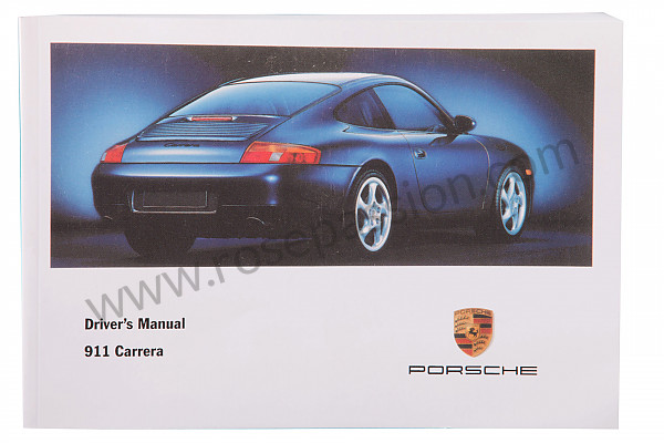 P83653 - Gebruiks- en technische handleiding van uw voertuig in het engels carrera coupe cabrio 996 1998 voor Porsche 