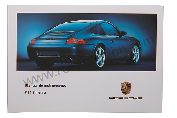 P84833 - User and technical manual for your vehicle in spanish carrera coupe cabrio 996 1998 for Porsche 996 / 911 Carrera • 1998 • 996 carrera 2 • Cabrio • Manual gearbox, 6 speed