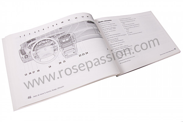 P85525 - Manual de utilización y técnico de su vehículo en español carrera 2 / 4 1999 para Porsche 996 / 911 Carrera • 1999 • 996 carrera 4 • Coupe • Caja auto