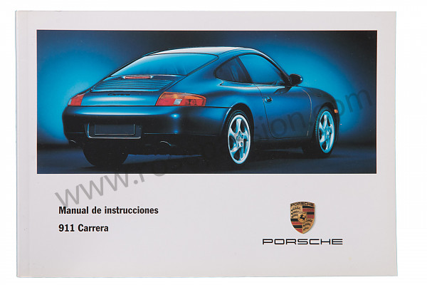 P85525 - OPERATING INSTRUCTIONS XXXに対応 Porsche 996 / 911 Carrera • 1999 • 996 carrera 4 • Cabrio