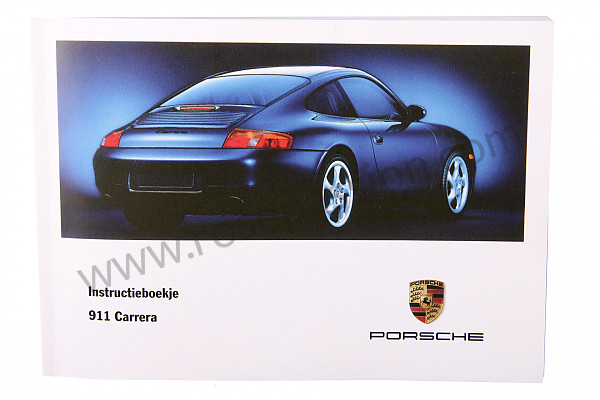 P79324 - Manual de utilización y técnico de su vehículo en holandés carrera coupe cabrio 996 1998 para Porsche 996 / 911 Carrera • 1998 • 996 carrera 2 • Cabrio • Caja manual de 6 velocidades