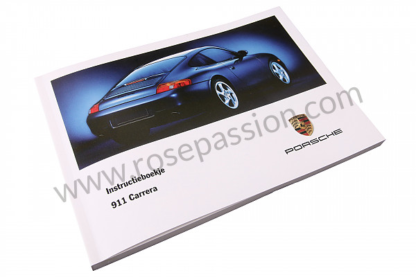 P79324 - Manual de utilización y técnico de su vehículo en holandés carrera coupe cabrio 996 1998 para Porsche 996 / 911 Carrera • 1998 • 996 carrera 2 • Cabrio • Caja manual de 6 velocidades