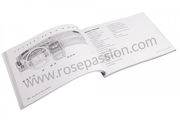 P83659 - Manual de utilización y técnico de su vehículo en holandés carrera 2 / 4 1999 para Porsche 
