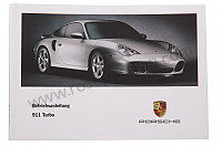P83661 - Gebruiks- en technische handleiding van uw voertuig in het duits 911 turbo 2001 voor Porsche 