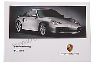P83663 - User and technical manual for your vehicle in german 911 turbo 2003 for Porsche 