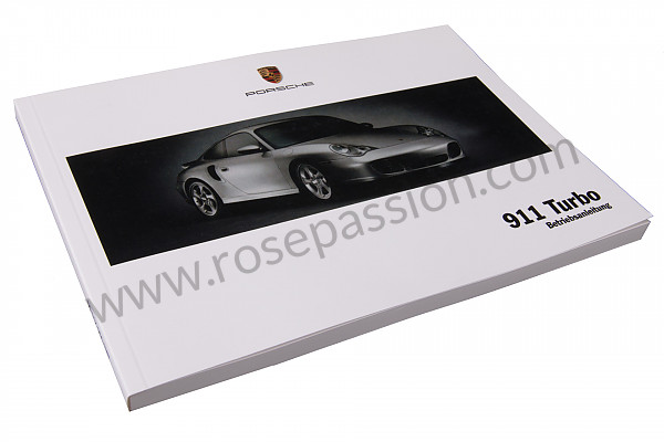 P101196 - Gebruiks- en technische handleiding van uw voertuig in het duits 911 turbo 2005 voor Porsche 
