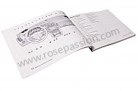 P101196 - Manual de utilización y técnico de su vehículo en alemán 911 turbo 2005 para Porsche 