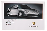 P83665 - Manuale d'uso e tecnico del veicolo in inglese 911 turbo 2001 per Porsche 
