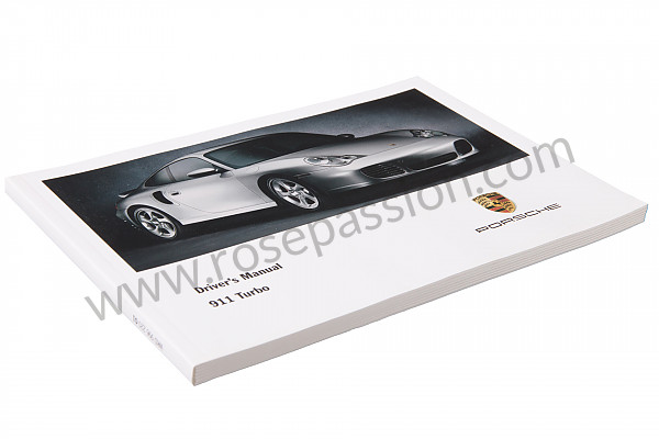 P83665 - Manuale d'uso e tecnico del veicolo in inglese 911 turbo 2001 per Porsche 