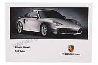 P85458 - User and technical manual for your vehicle in english 911 turbo 2002 for Porsche 