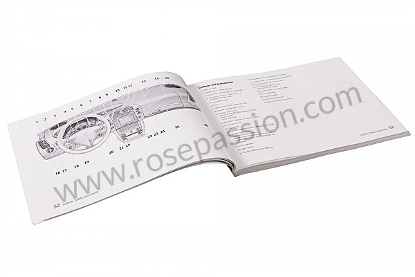 P83666 - Betriebsanleitung und technisches handbuch für ihr fahrzeug auf englisch 911 turbo 2003 für Porsche 