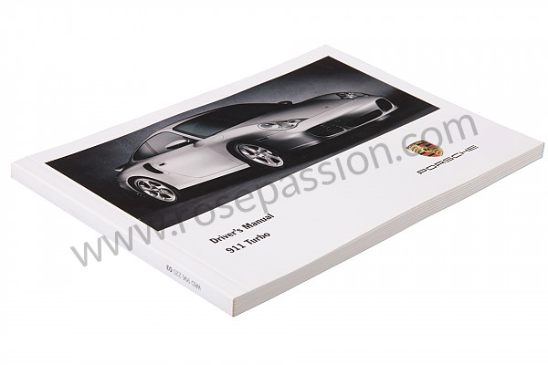 P83666 - User and technical manual for your vehicle in english 911 turbo 2003 for Porsche 