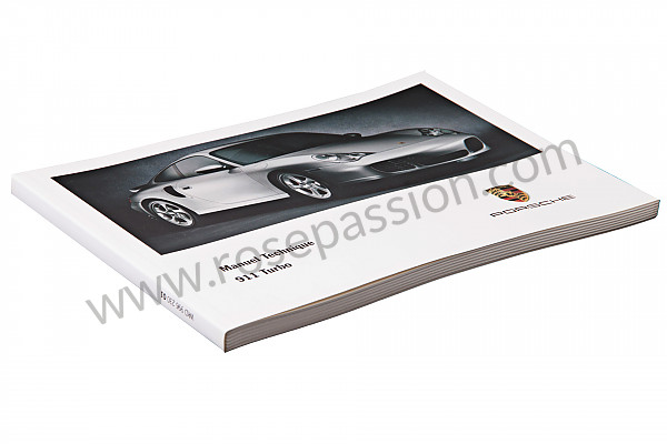P83690 - User and technical manual for your vehicle in french 911 turbo 2001 for Porsche 