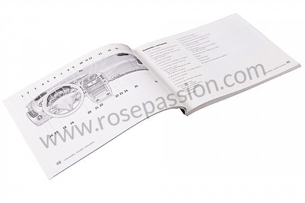 P83672 - Betriebsanleitung und technisches handbuch für ihr fahrzeug auf französisch 911 turbo 2003 für Porsche 