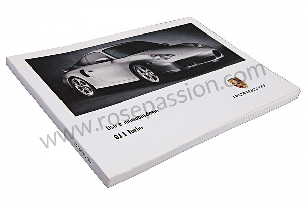 P83676 - Manual de utilización y técnico de su vehículo en italiano 911 turbo 2003 para Porsche 
