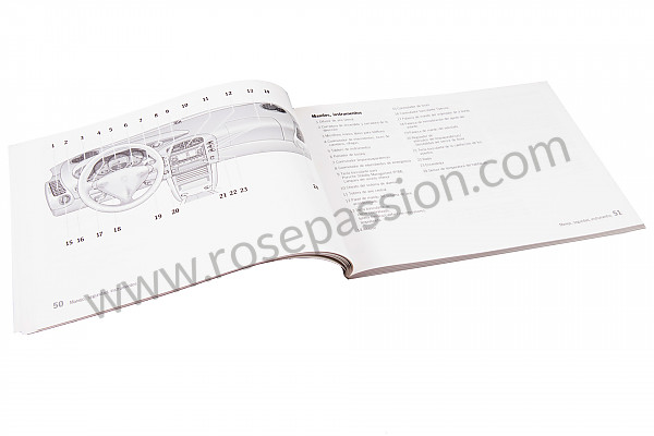 P83677 - Betriebsanleitung und technisches handbuch für ihr fahrzeug auf spanisch 911 turbo 2001 für Porsche 996 Turbo / 996T / 911 Turbo / GT2 • 2001 • 996 turbo • Coupe • Automatikgetriebe