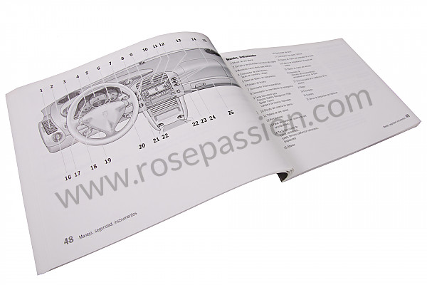 P83687 - Manual de utilización y técnico de su vehículo en español 911 turbo 2002 para Porsche 