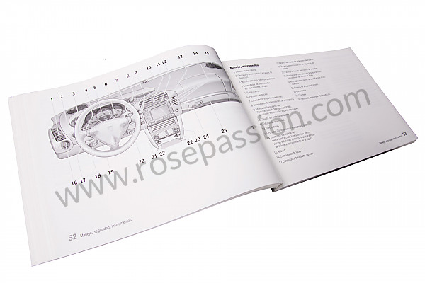 P101201 - Manual de utilización y técnico de su vehículo en español 911 turbo 2005 para Porsche 