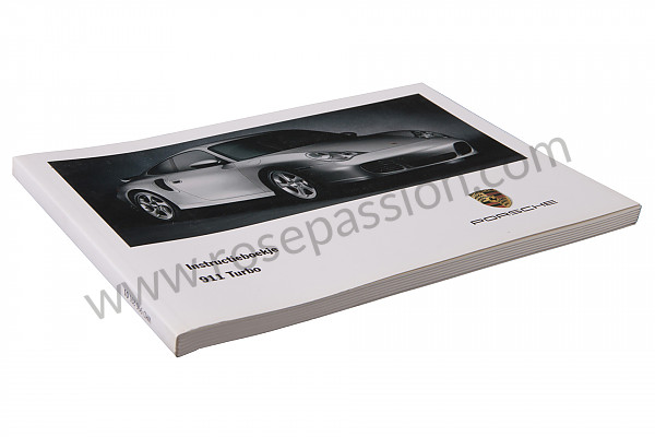 P83686 - Manuel utilisation et technique de votre véhicule en hollandais 911 turbo 2001 pour Porsche 996 Turbo / 996T / 911 Turbo / GT2 • 2001 • 996 turbo gt2 • Coupe • Boite manuelle 6 vitesses