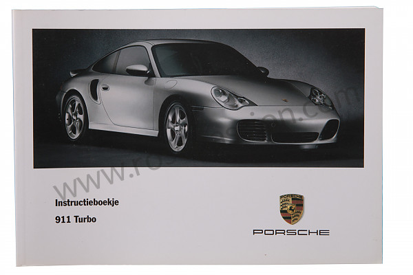 P83686 - User and technical manual for your vehicle in dutch 911 turbo 2001 for Porsche 