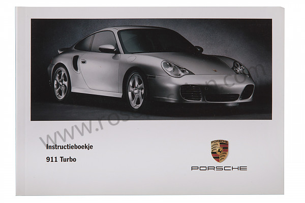 P83678 - User and technical manual for your vehicle in dutch 911 turbo 2002 for Porsche 