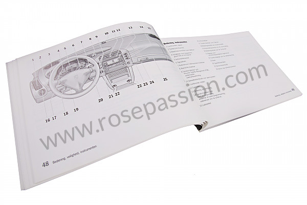 P83679 - Betriebsanleitung und technisches handbuch für ihr fahrzeug auf niederländisch 911 turbo 2003 für Porsche 