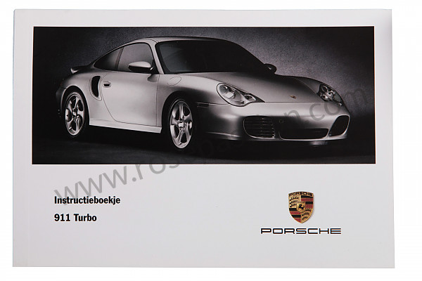 P83679 - User and technical manual for your vehicle in dutch 911 turbo 2003 for Porsche 