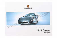 P130196 - User and technical manual for your vehicle in english 911 carrera 2008 for Porsche 997-1 / 911 Carrera • 2008 • 997 c4s • Targa • Manual gearbox, 6 speed