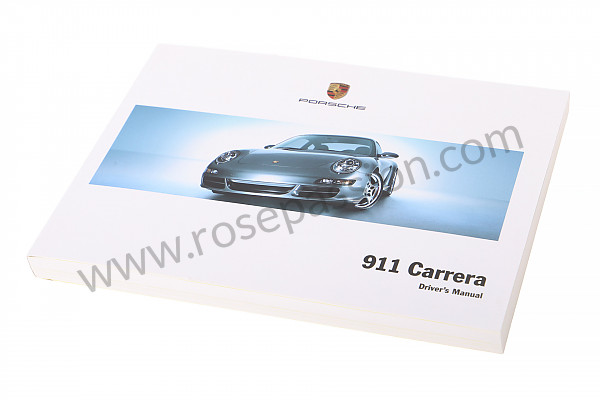 P130196 - User and technical manual for your vehicle in english 911 carrera 2008 for Porsche 997-1 / 911 Carrera • 2008 • 997 c4s • Cabrio • Manual gearbox, 6 speed