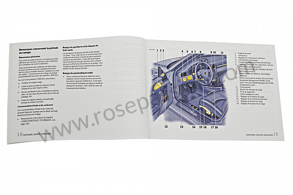 P119632 - Betriebsanleitung und technisches handbuch für ihr fahrzeug auf französisch 911 carrera 2007 für Porsche 