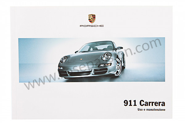 P98950 - Manual de utilización y técnico de su vehículo en italiano 911 carrera / s 2005 para Porsche 997-1 / 911 Carrera • 2005 • 997 c2s • Coupe • Caja auto