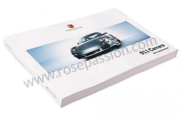 P119634 - User and technical manual for your vehicle in italian 911 carrera 2007 for Porsche 997-1 / 911 Carrera • 2007 • 997 c4 • Cabrio • Manual gearbox, 6 speed