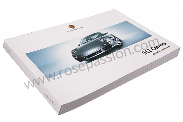 P119635 - User and technical manual for your vehicle in spanish 911 carrera 2007 for Porsche 997-1 / 911 Carrera • 2007 • 997 c2s • Coupe • Manual gearbox, 6 speed