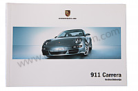 P99006 - Betriebsanleitung und technisches handbuch für ihr fahrzeug auf niederländisch 911 carrera / s 2005 für Porsche 